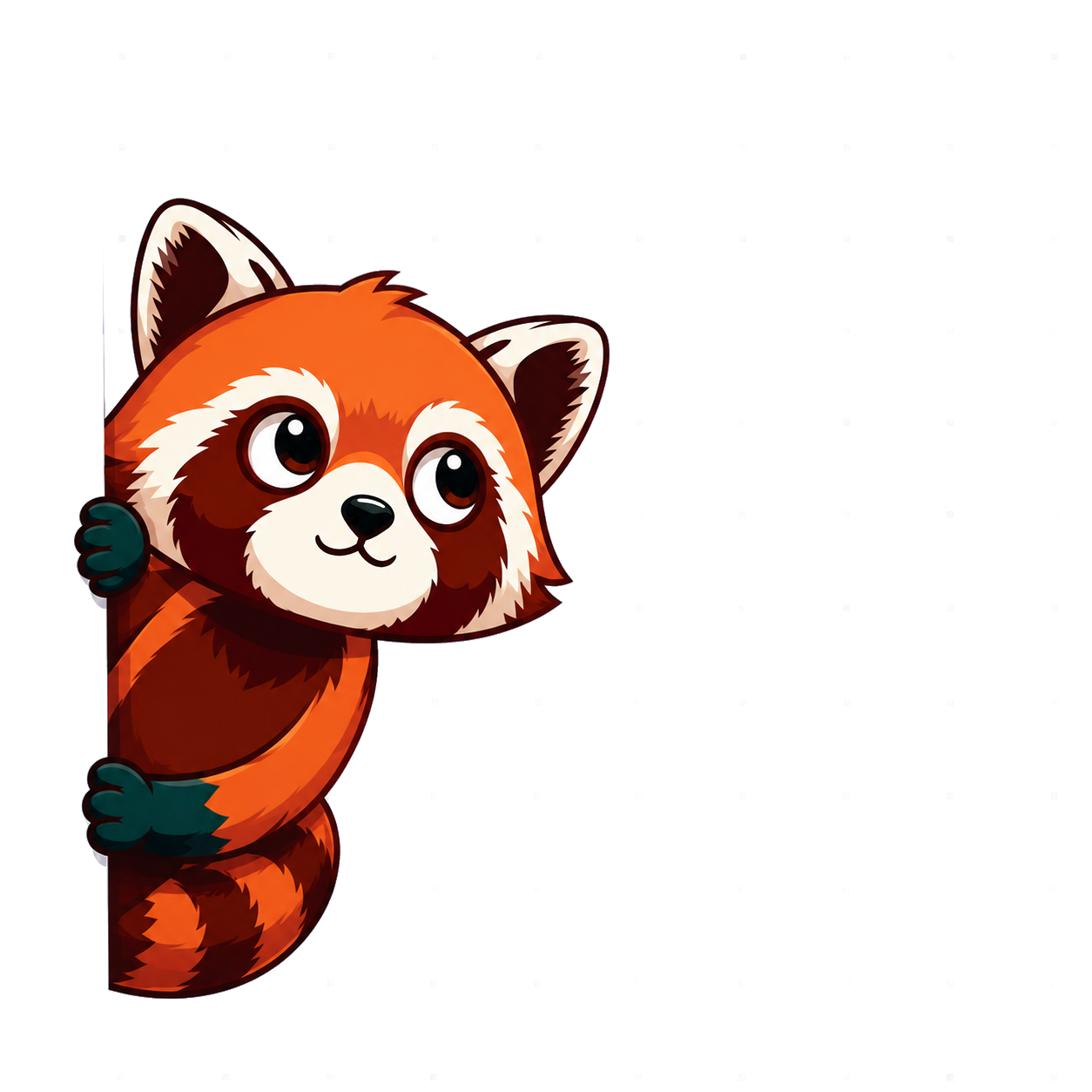 Quri peeking